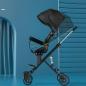 Preview: 360Home Babywagen Kinderwagen platzsparend sitz abnehmbar